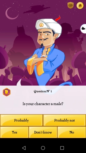 screenshot of Akinator the Genie Mod Apk 2