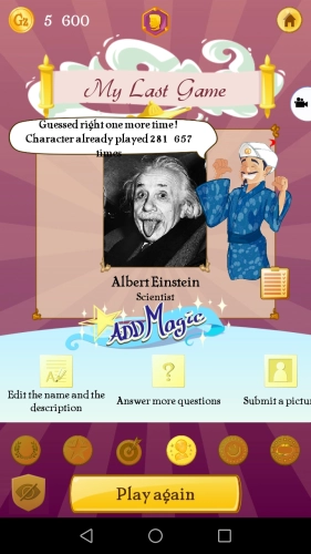screenshot of Akinator the Genie Mod Apk 4