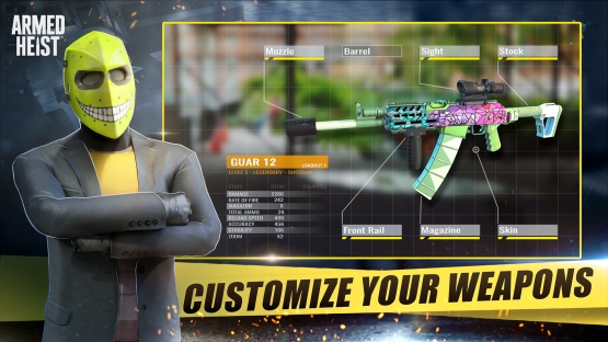 Armed Heist: Shooting gun game Mod Apk