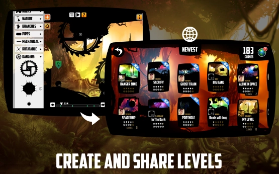 screenshot of BADLAND Mod Apk 4