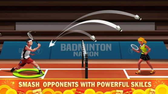 screenshot of Badminton League Mod Apk 1