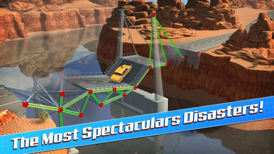 screenshot of Bridge Construction Simulator Mod Apk 2