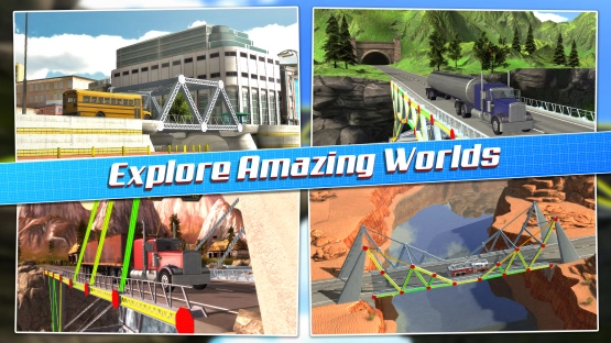 screenshot of Bridge Construction Simulator Mod Apk 4