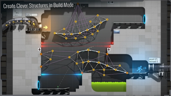 screenshot of Bridge Constructor Portal Mod Apk 3
