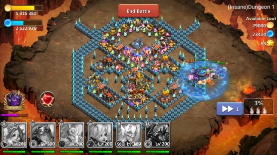screenshot of Castle Clash: Guild Royale Mod Apk 1