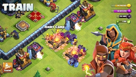 Clash of Clans Mod Apk 15.547.11 [Unlimited Gems] Download