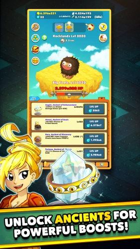 screenshot of Clicker Heroes Mod Apk 4