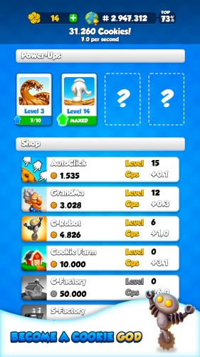 screenshot of Cookie Clickers Mod Apk 2
