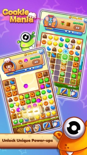 screenshot of Cookie Mania – Match-3 Sweet G Mod Apk 2