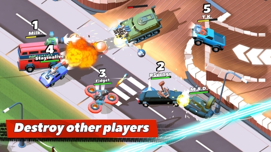 Crash of Cars Mod Apk