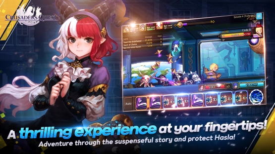 screenshot of Crusaders Quest Mod Apk 1