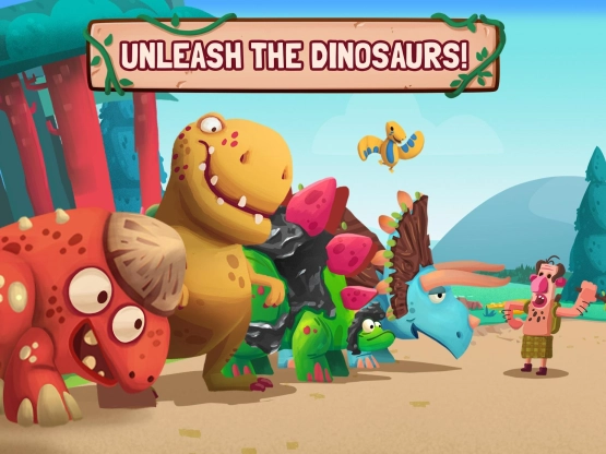 screenshot of Dino Bash Mod Apk 1