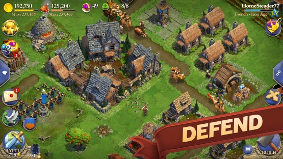 screenshot of DomiNations Mod Apk 2
