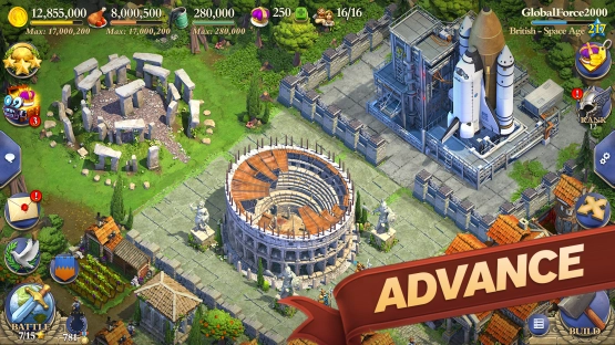 screenshot of DomiNations Mod Apk 4