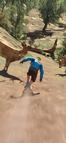 screenshot of Downhill Racer Mod Apk 2