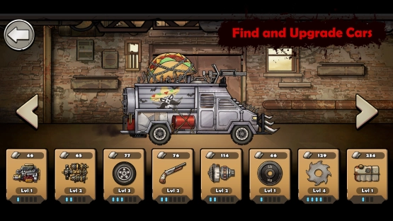 screenshot of Earn to Die Rogue Mod Apk 2