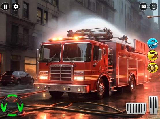 screenshot of Firefighter Truck Simulator 3D Mod Apk 2