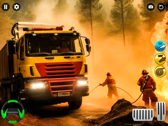 screenshot of Firefighter Truck Simulator 3D Mod Apk 3