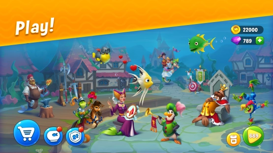 screenshot of Fishdom Mod Apk 1