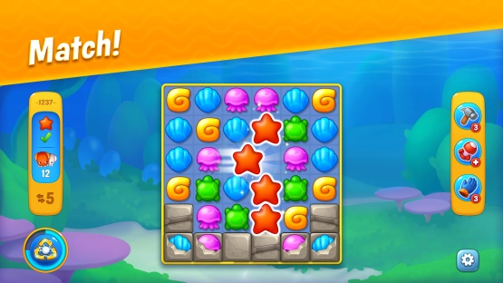 screenshot of Fishdom Mod Apk 2