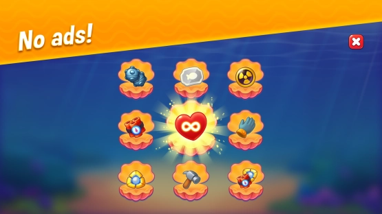 screenshot of Fishdom Mod Apk 4