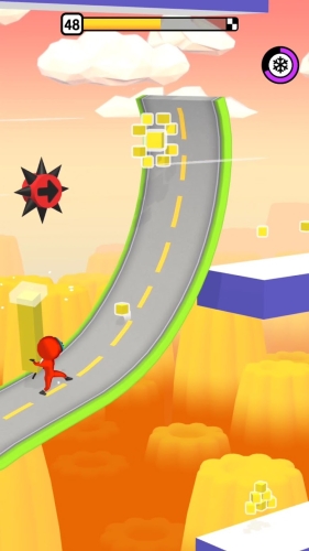 screenshot of Freeze Rider Mod Apk 3
