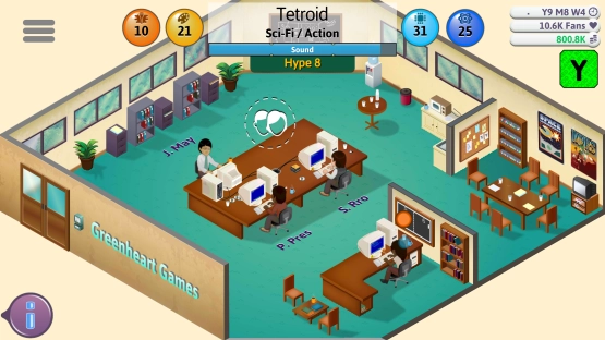 screenshot of Game Dev Tycoon Mod Apk 2