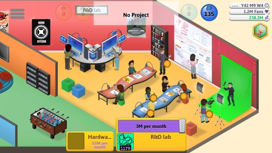 screenshot of Game Dev Tycoon Mod Apk 4