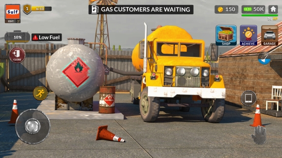 Gas Filling Junkyard Simulator Mod Apk