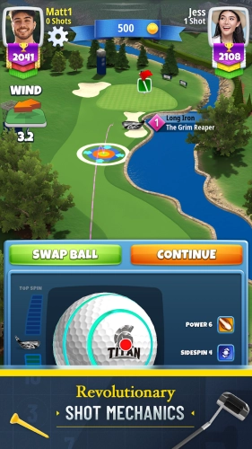 screenshot of Golf Clash Mod Apk 2