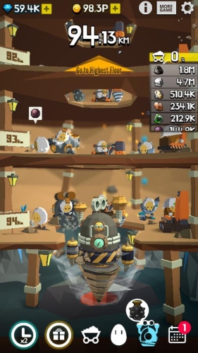 screenshot of Ground Driller Mod Apk 3