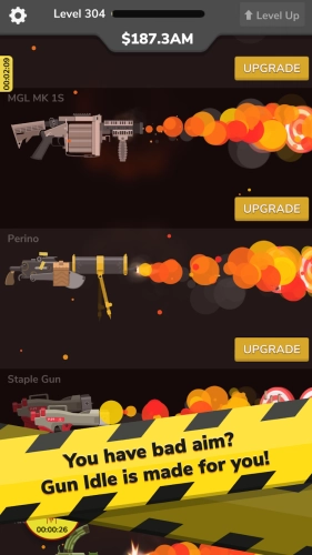 screenshot of Gun Idle Mod Apk 2