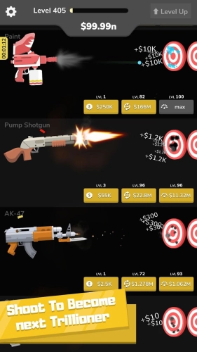 screenshot of Gun Idle Mod Apk 4