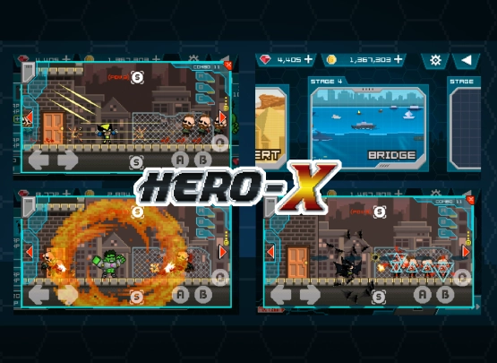screenshot of HERO-X Mod Apk 4