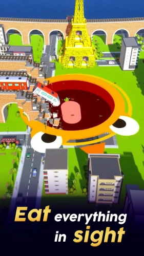 screenshot of Hole.io Mod Apk 1