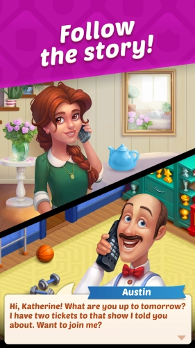 screenshot of Homescapes Mod Apk 3