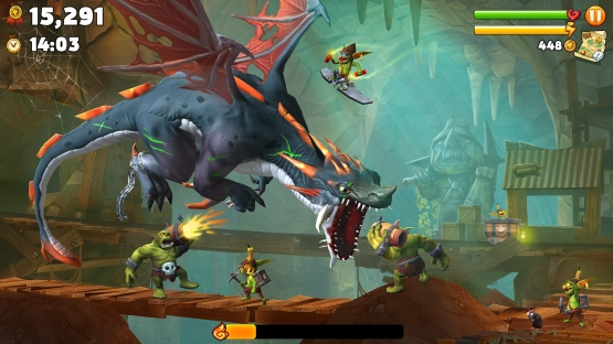screenshot of Hungry Dragon Mod Apk 1