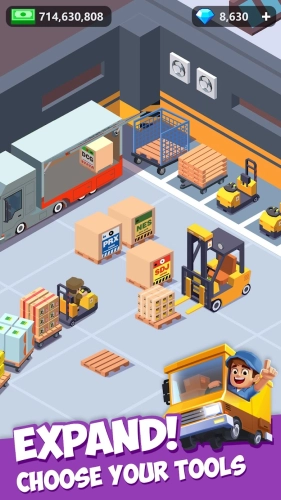 screenshot of Idle Courier Mod Apk 4