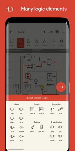 Logic Circuit Simulator Pro Mod Apk