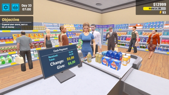 Manage Supermarket Simulator Mod Apk