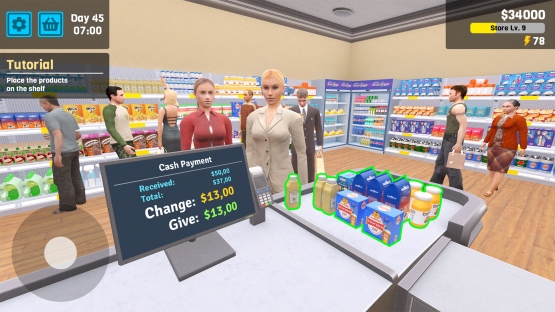 Manage Supermarket Simulator Mod Apk