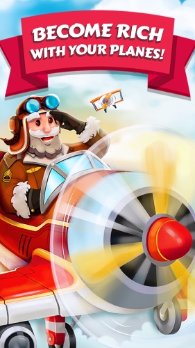 screenshot of Merge Plane – Click & Idle Tycoon Mod Apk 2