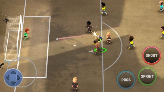 screenshot of Mini Football Mod Apk 1