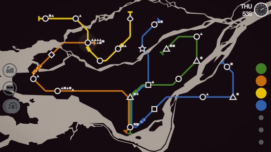 screenshot of Mini Metro Mod Apk 4