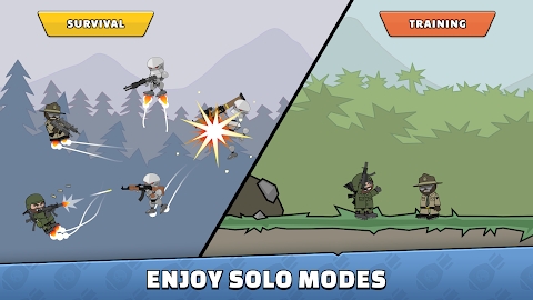 screenshot of Mini Militia Mod Apk