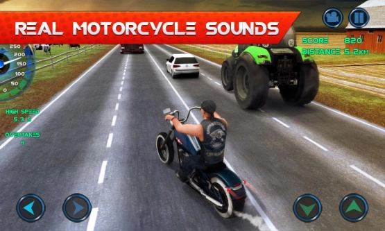 screenshot of Moto Traffic Race Mod Apk 1