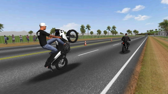 screenshot of Moto Wheelie 3D Mod Apk 1