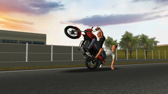 screenshot of Moto Wheelie 3D Mod Apk 2