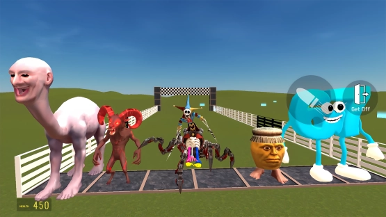 screenshot of Nextbots In Playground mod Mod Apk 2