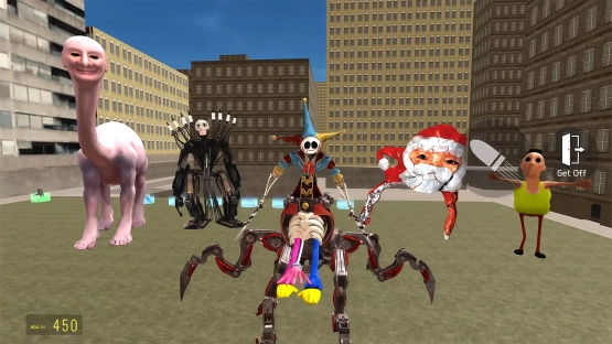 screenshot of Nextbots In Playground mod Mod Apk 4